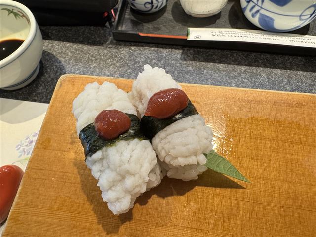鱧にぎり