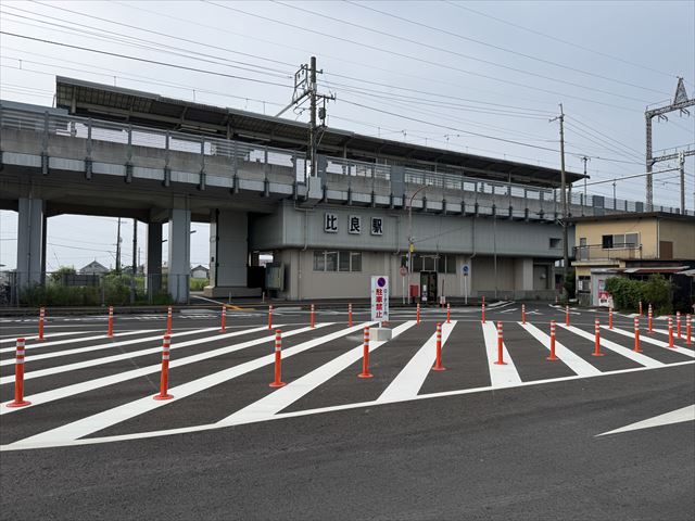 途中の比良駅