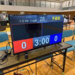 採点掲示用大型ディスプレイ